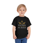Toddler Tee — Raised to Be Bold in Jesus Shirt
