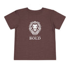 Toddler Tee — God Helps Me Be Bold Shirt