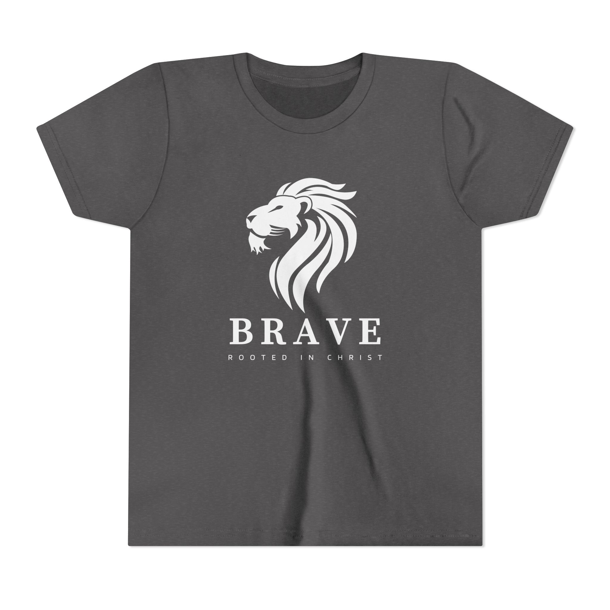 Youth Tee — Brave, Rooted In Christ Shirt