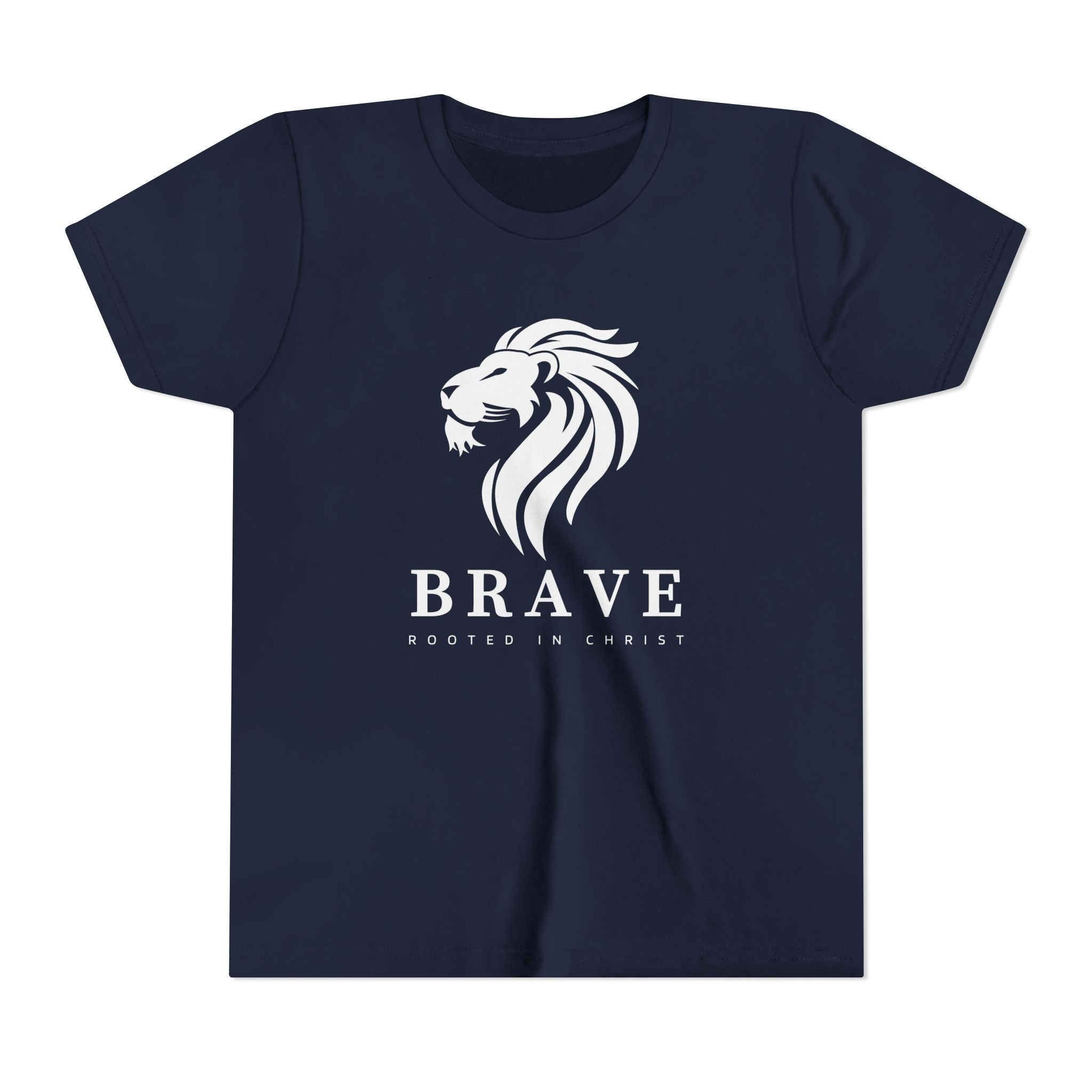 Youth Tee — Brave, Rooted In Christ Shirt