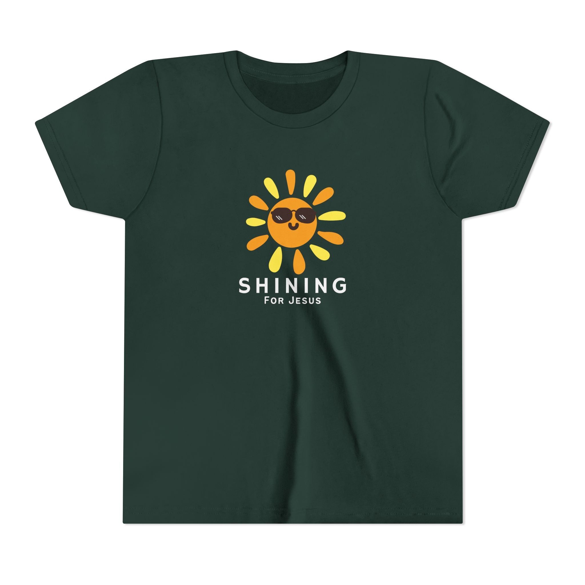 Youth Tee — Shining For Jesus Shirt