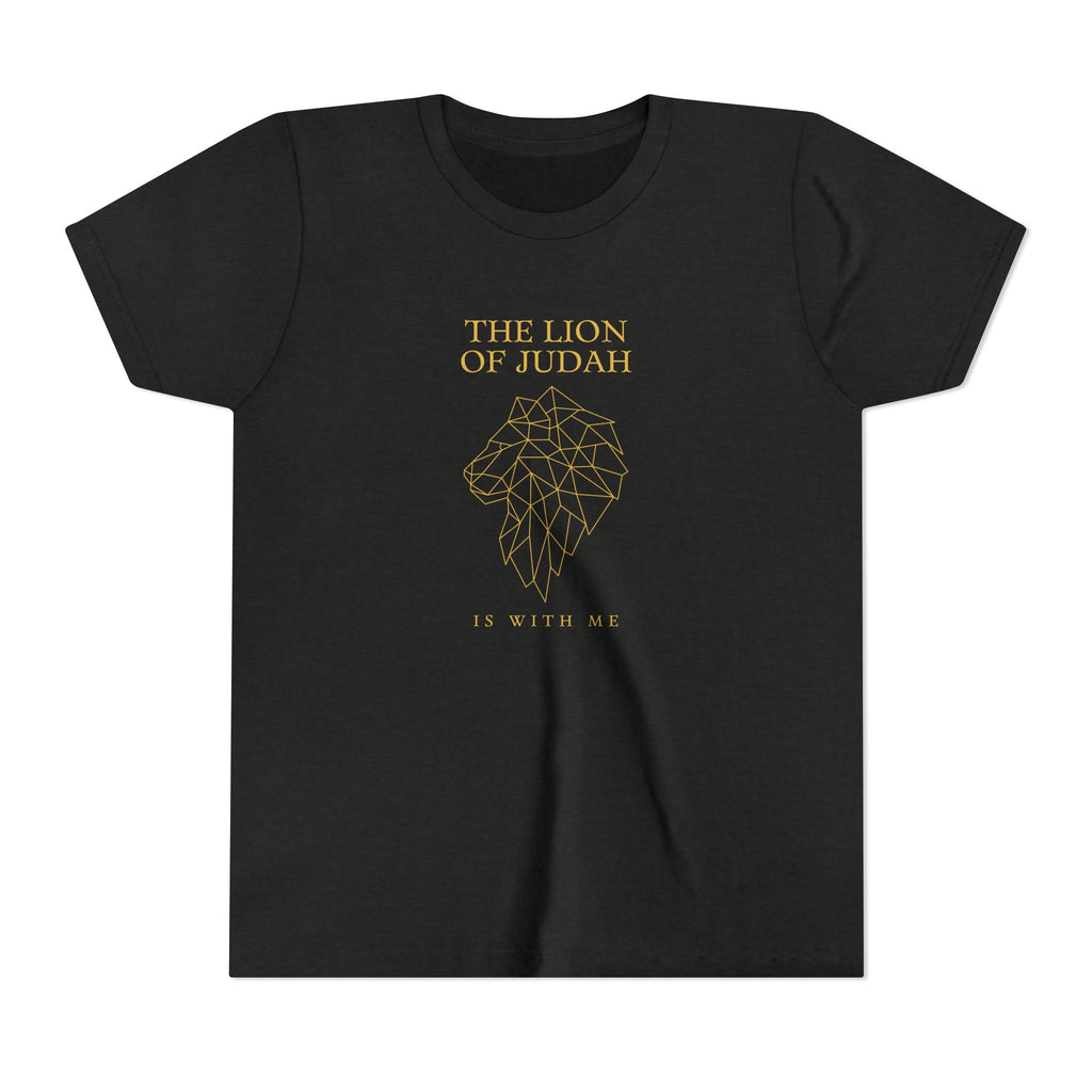 Youth Tee — The Lion of Judah is With Me Shirt