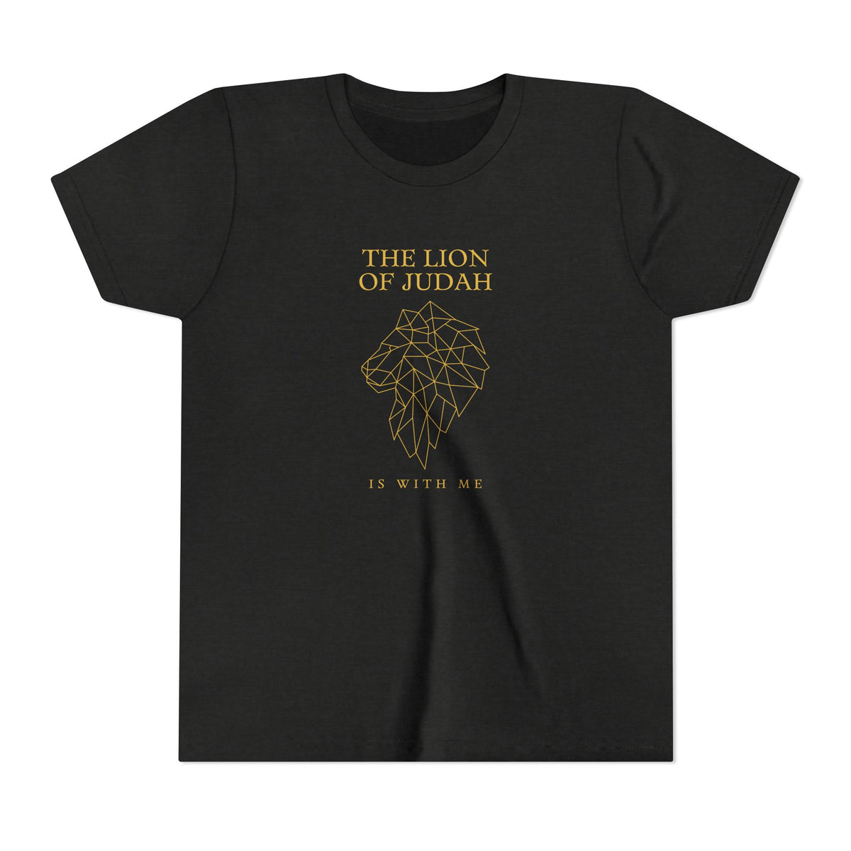 Youth Tee — The Lion of Judah is With Me Shirt