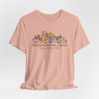 Homeschool Mom Floral - Sowing Seeds of Faith Tshirt