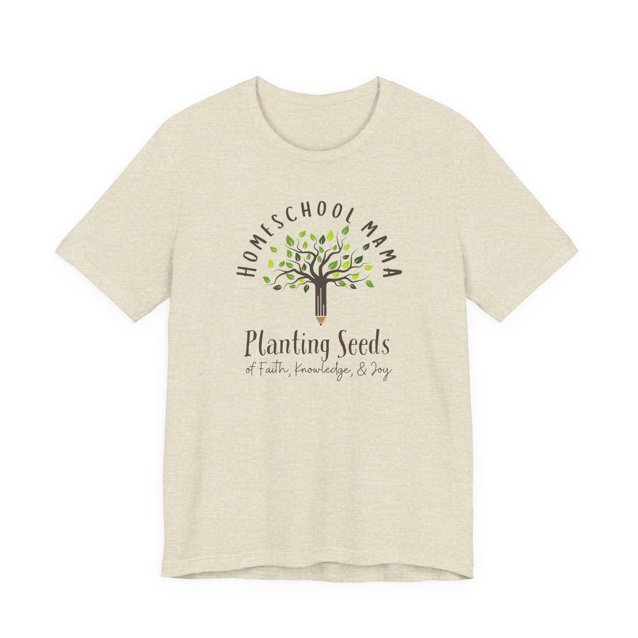 Homeschool Mama: Planting Seeds of Faith Tshirt