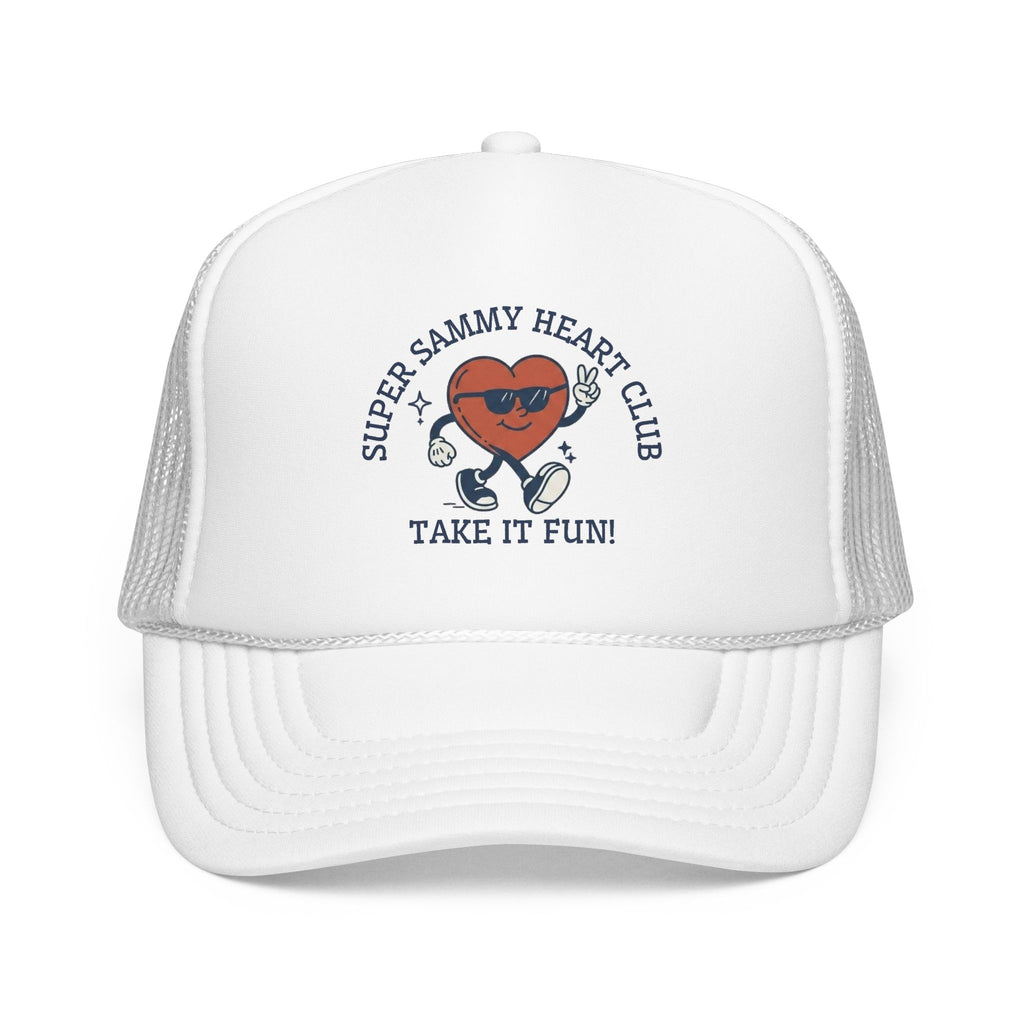 Super Sammy Heart Club - Take It Fun Trucker Hat