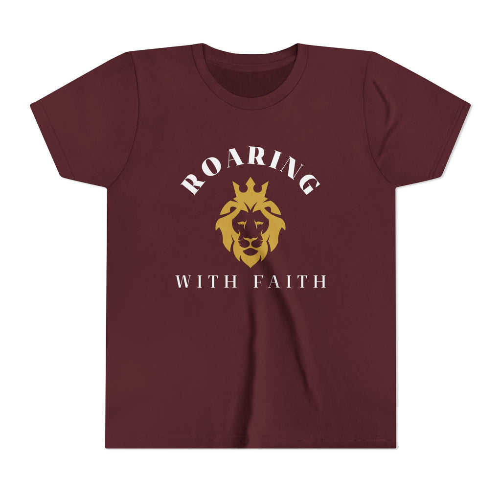 Youth Tee — Roaring With Faith Shirt