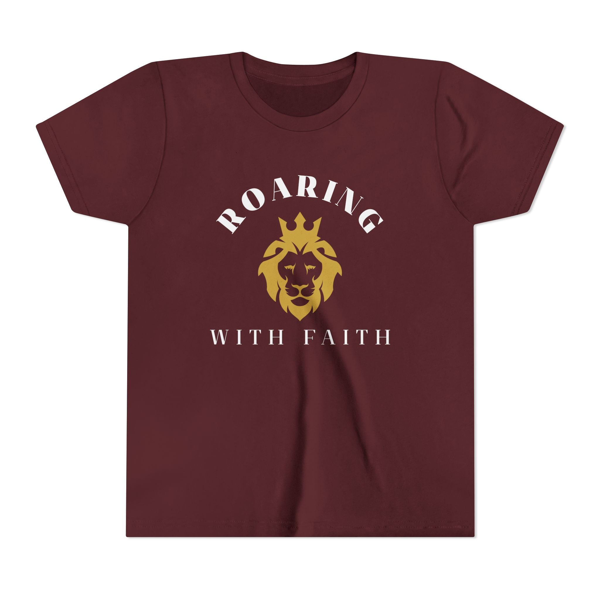 Youth Tee — Roaring With Faith Shirt
