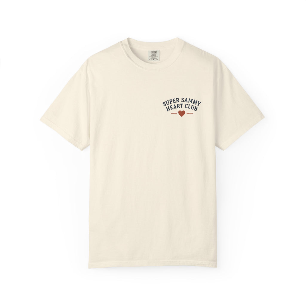 Super Sammy Heart Club - Take it fun Comfort Colors T-shirt
