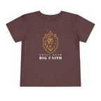 Toddler Tee — 'Small Roar Big Faith' Lion Shirt