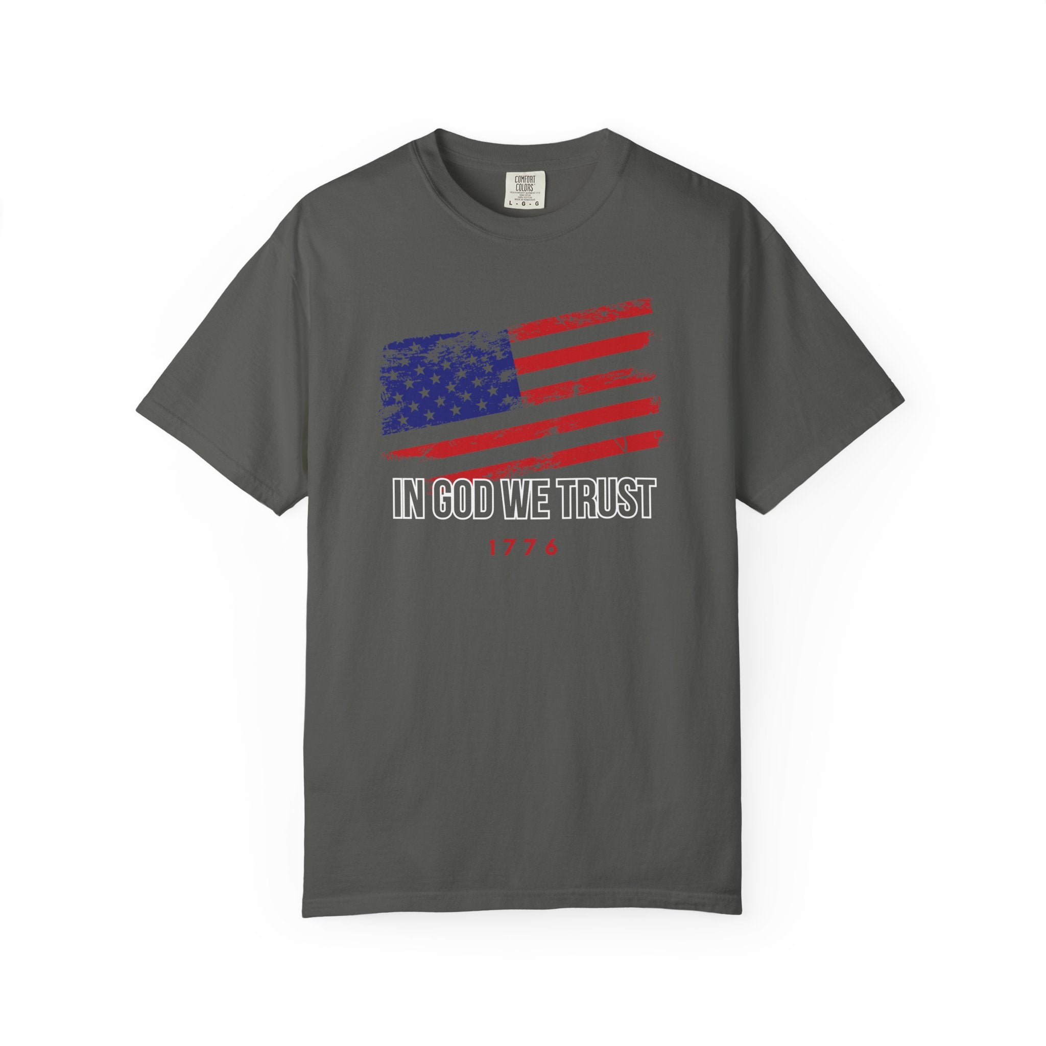American Flag - In God we trust Comfort Colors T-shirt