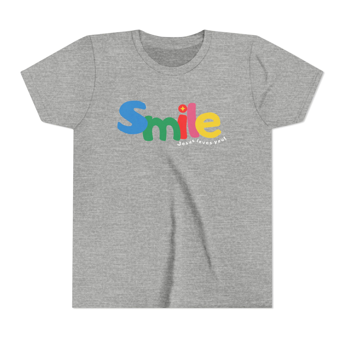 Youth Tee — Smile Jesus Loves You Shirt