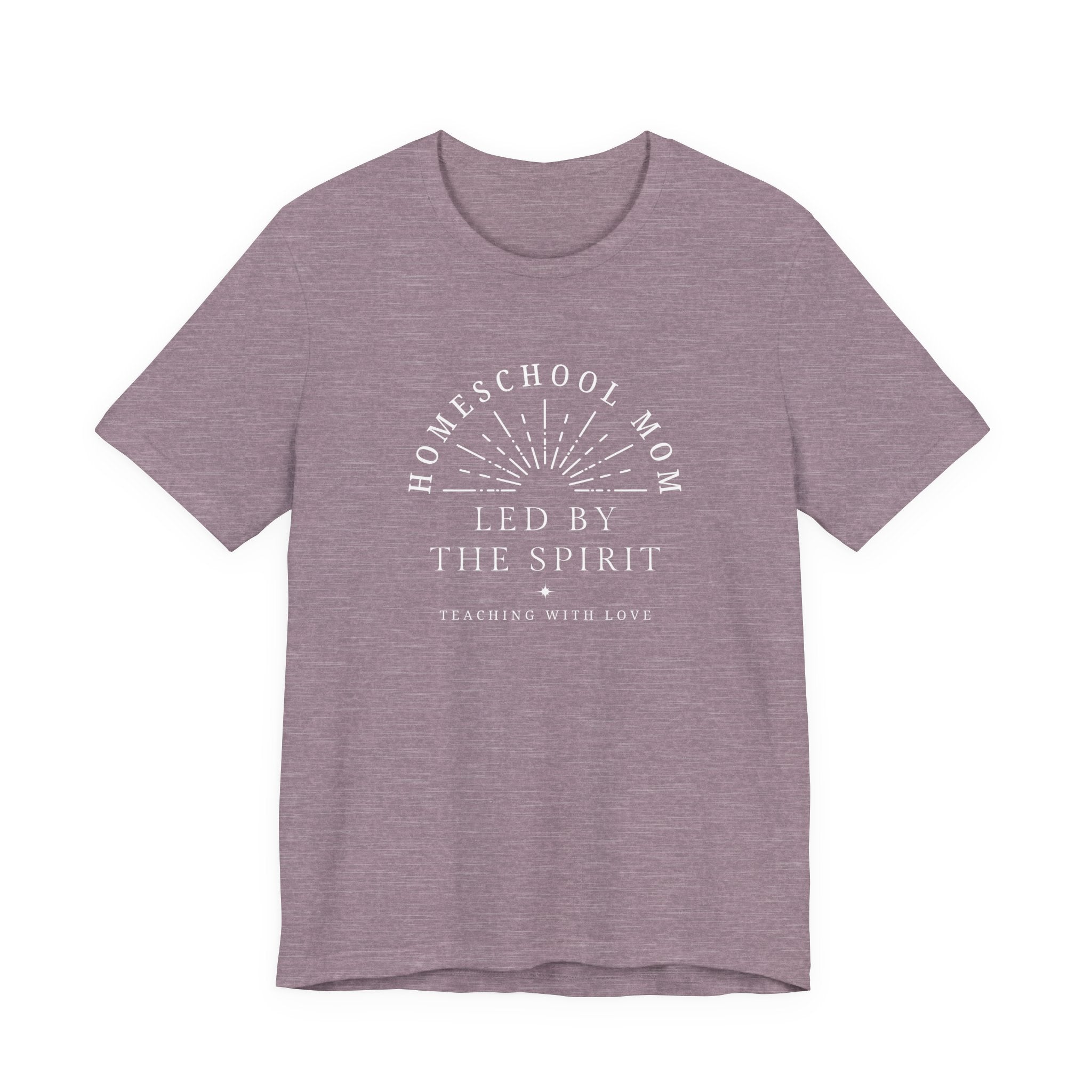 Homeschool Mom: Led by the Spirit T-shirt