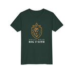 Youth Tee — Small Roar Big Faith Shirt