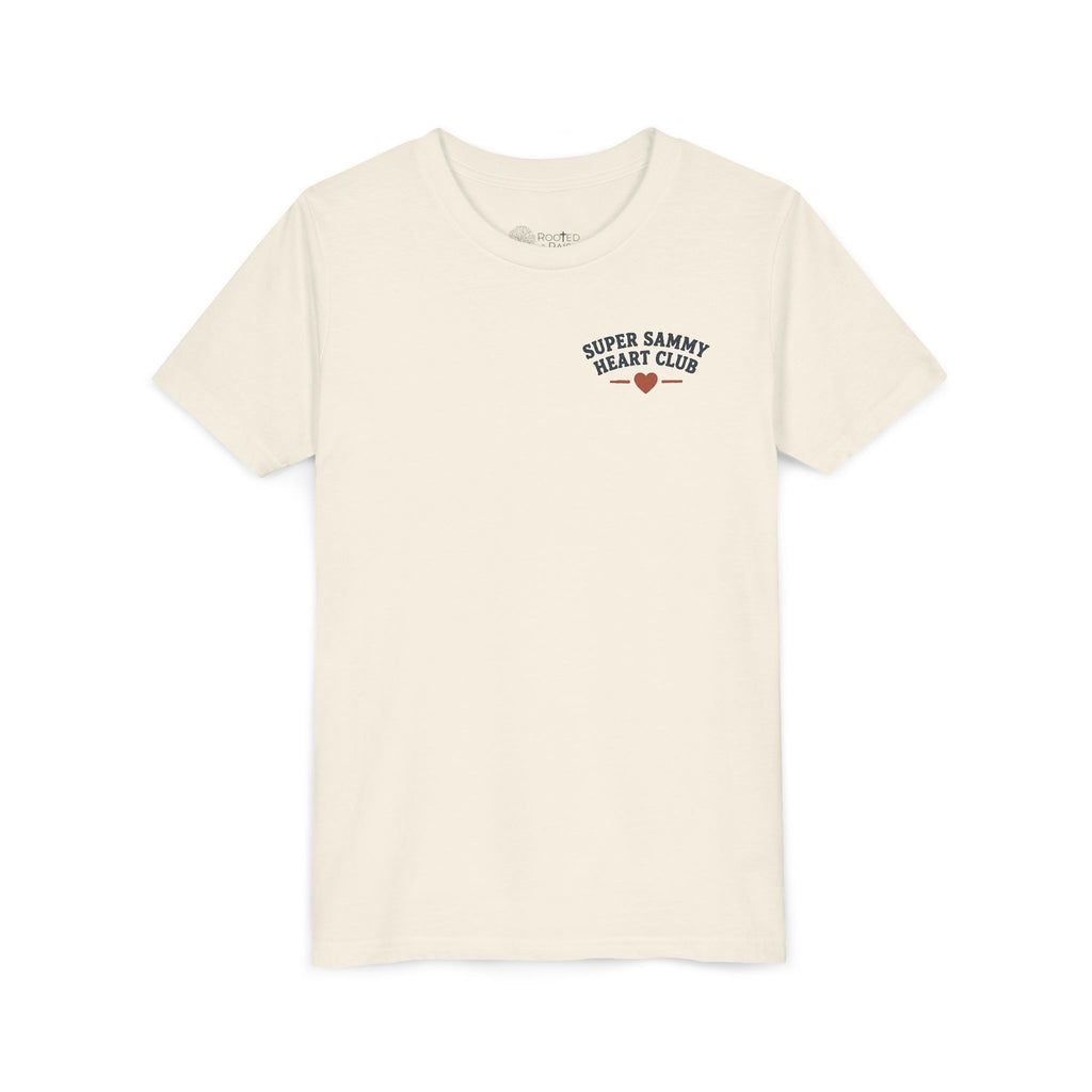 Youth T-shirt - Super Sammy Heart Club "Take It Fun" Hike