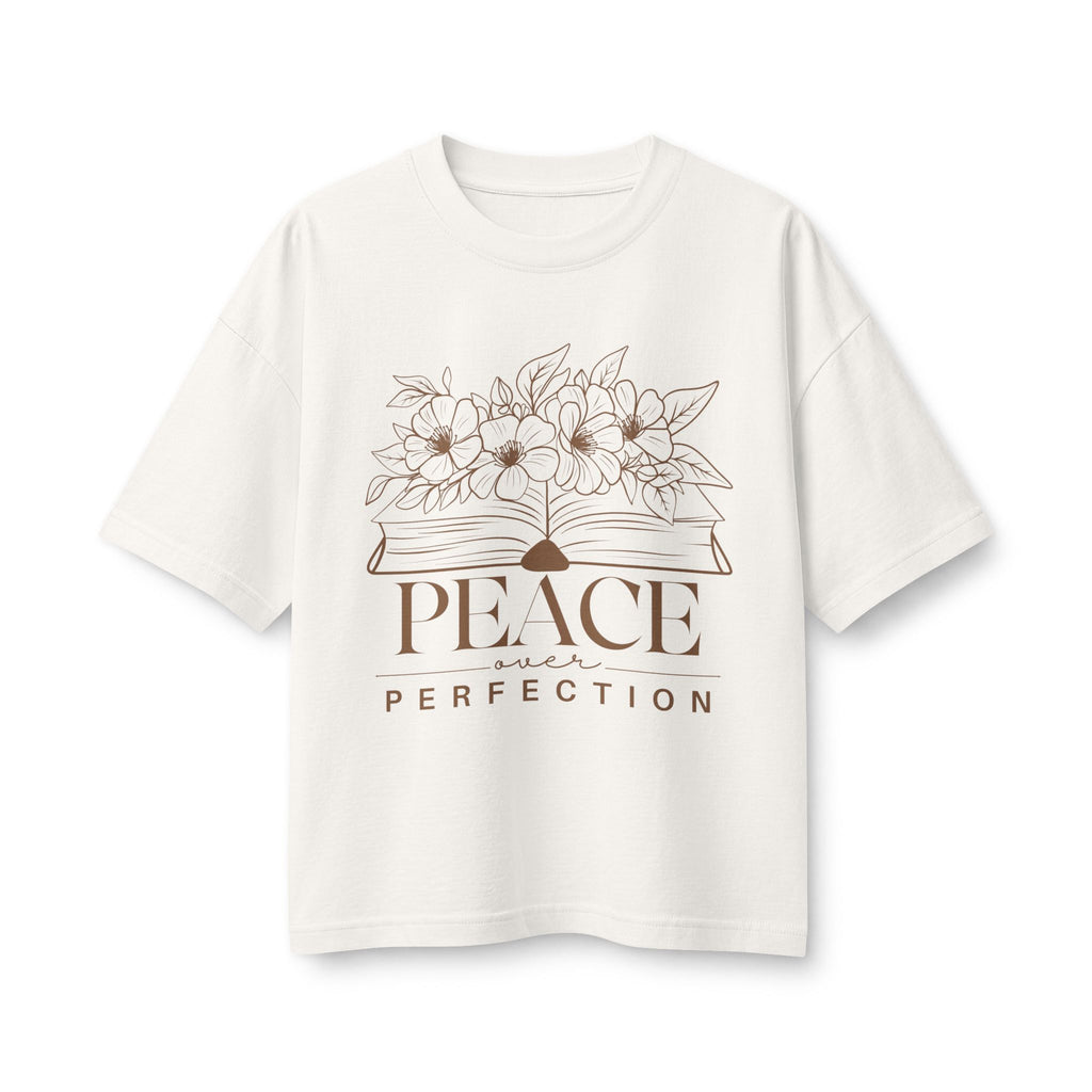 Women's Boxy Tee - Peace over Perfection