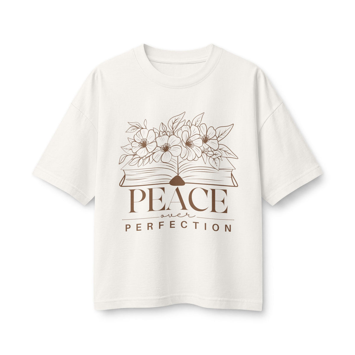 Women's Boxy Tee - Peace over Perfection