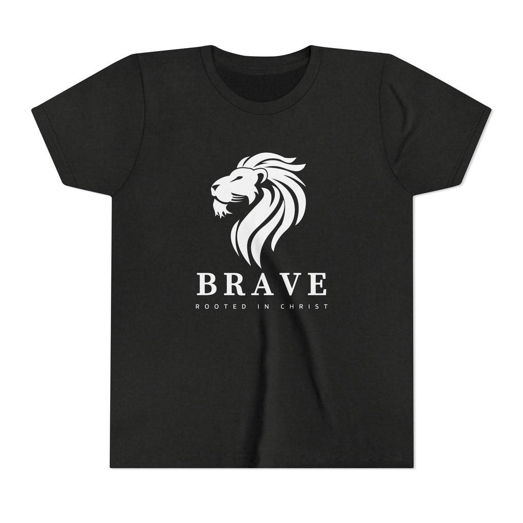 Youth Tee — Brave, Rooted In Christ Shirt
