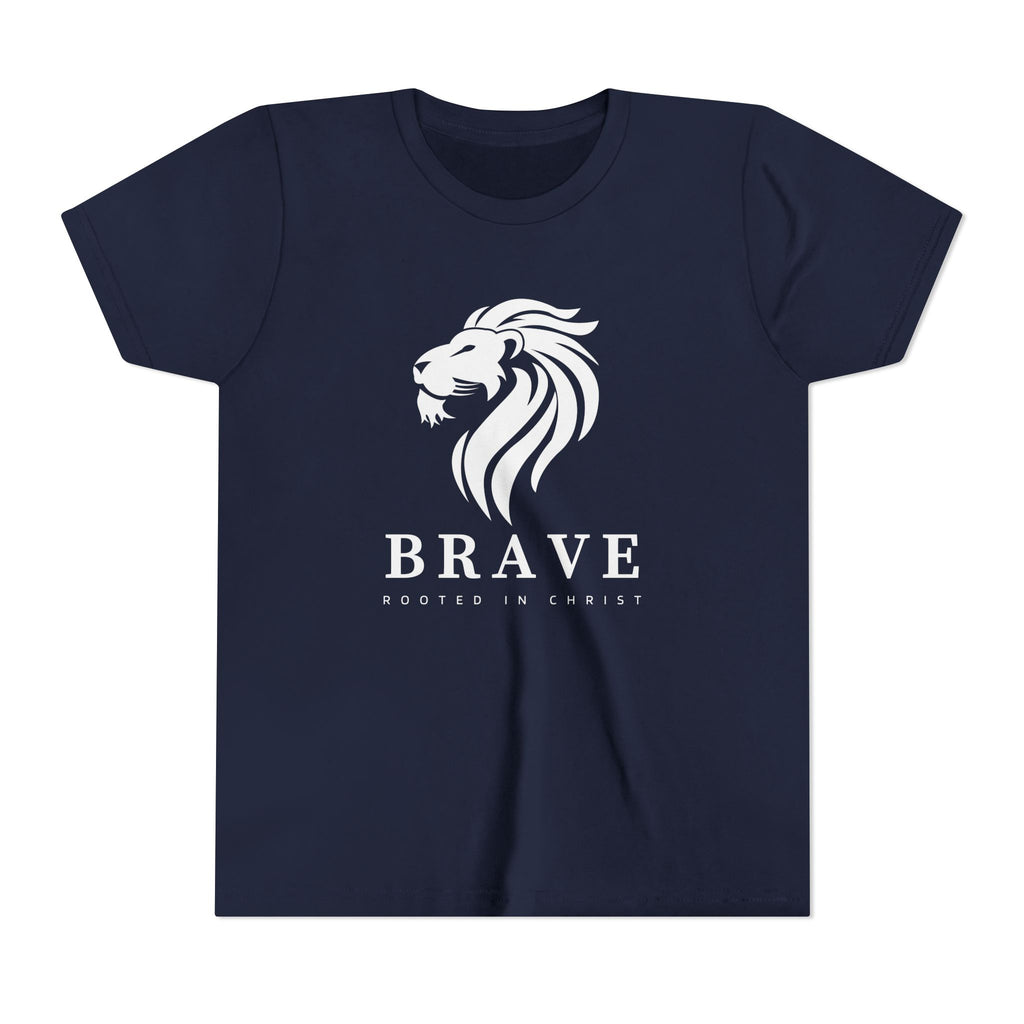 Youth Tee — Brave, Rooted In Christ Shirt