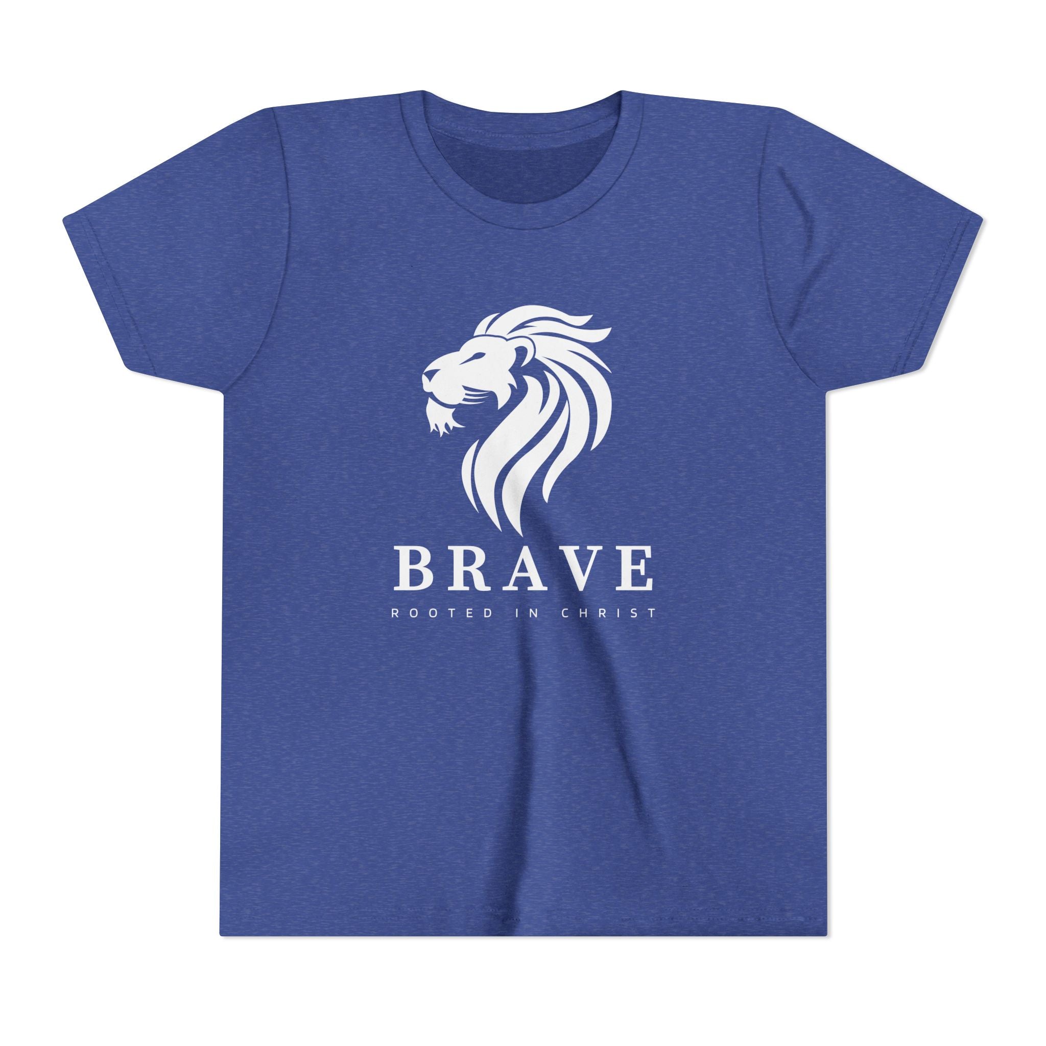 Youth Tee — Brave, Rooted In Christ Shirt