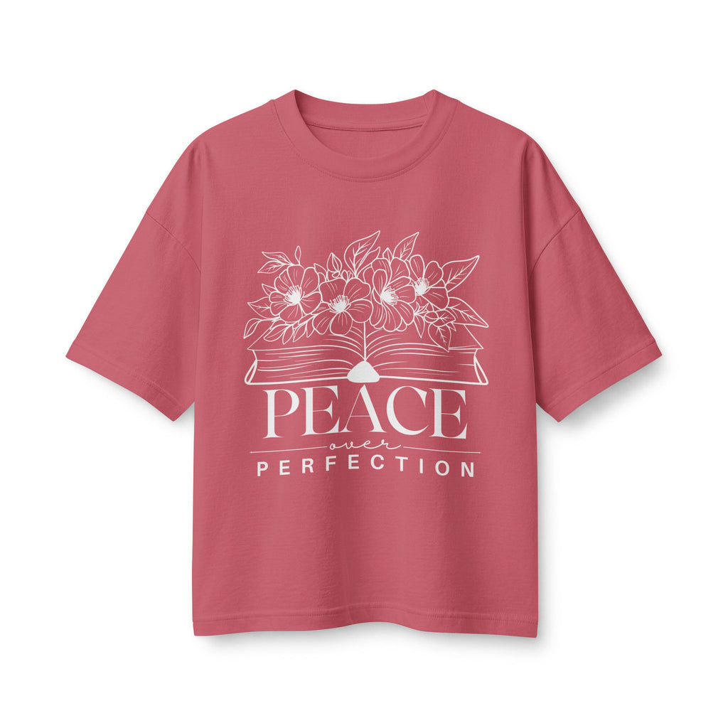 Women's Boxy Tee - Peace over Perfection