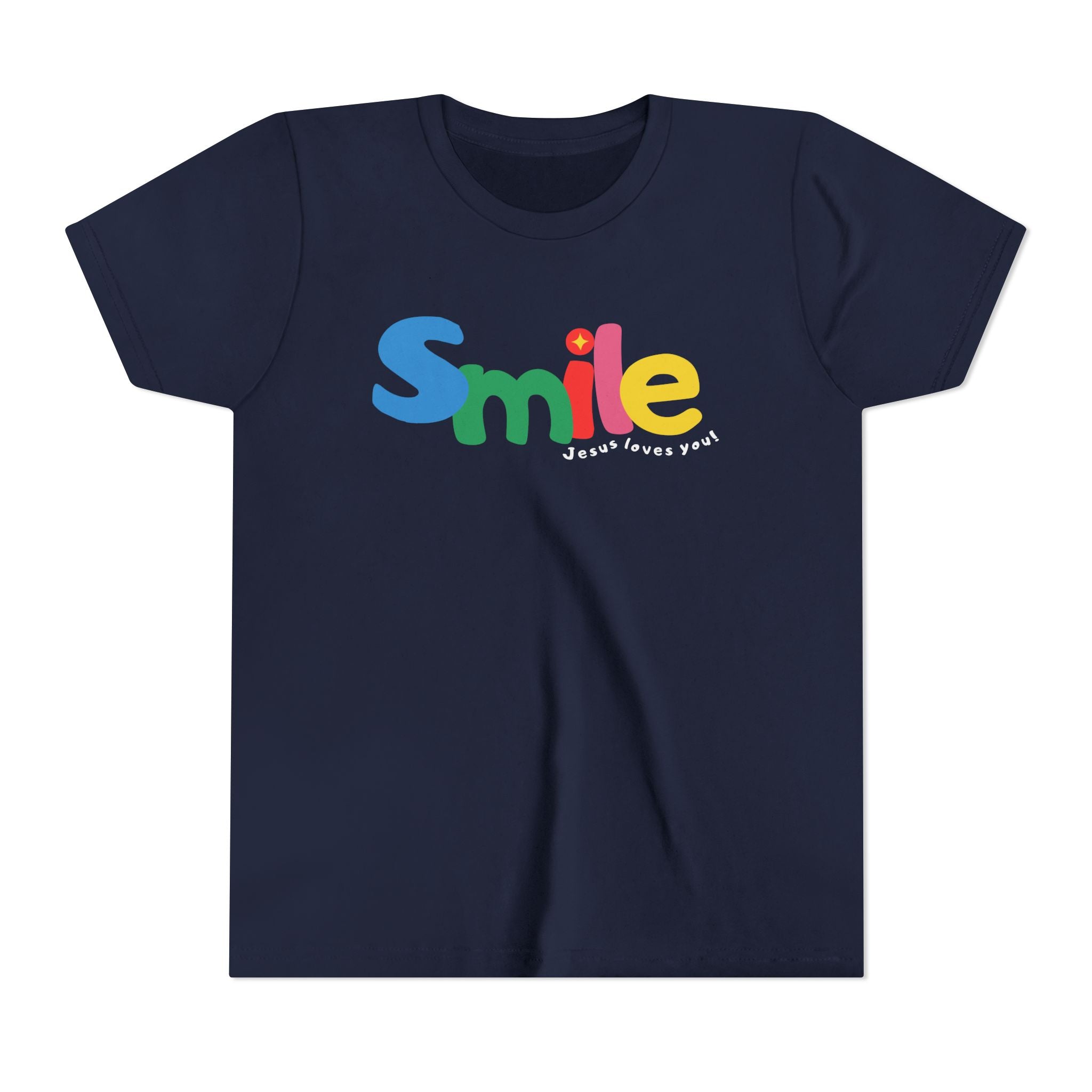 Youth Tee — Smile Jesus Loves You Shirt