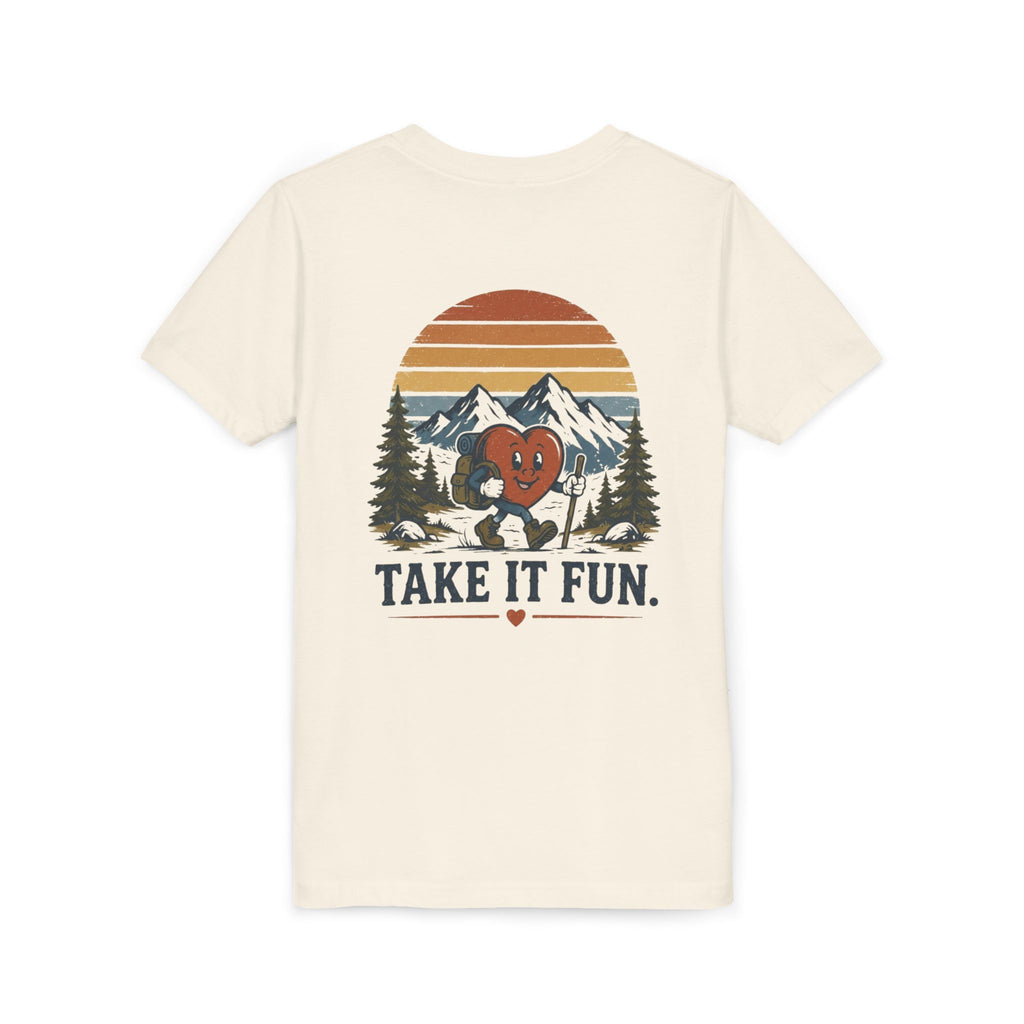 Youth T-shirt - Super Sammy Heart Club "Take It Fun" Hike