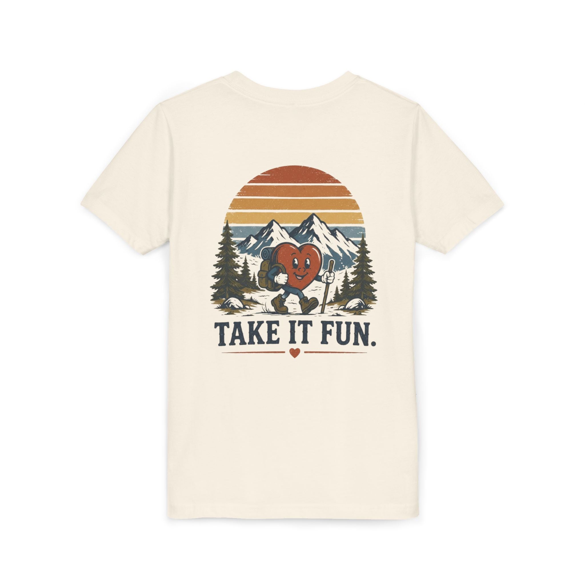Youth T-shirt - Super Sammy Heart Club "Take It Fun" Hike