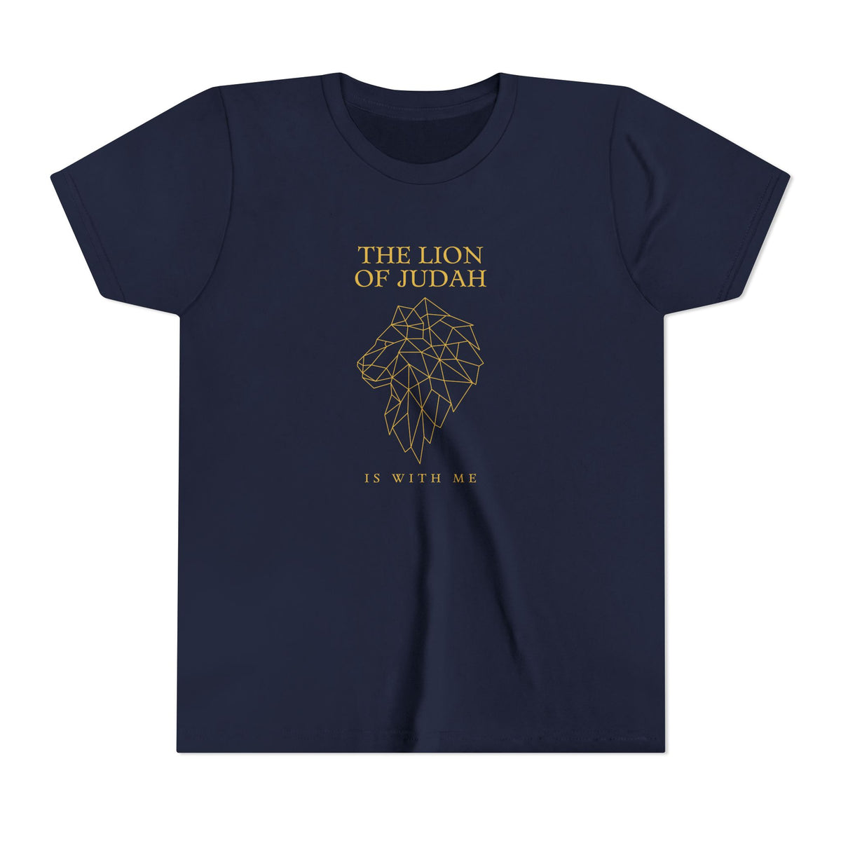 Youth Tee — The Lion of Judah is With Me Shirt