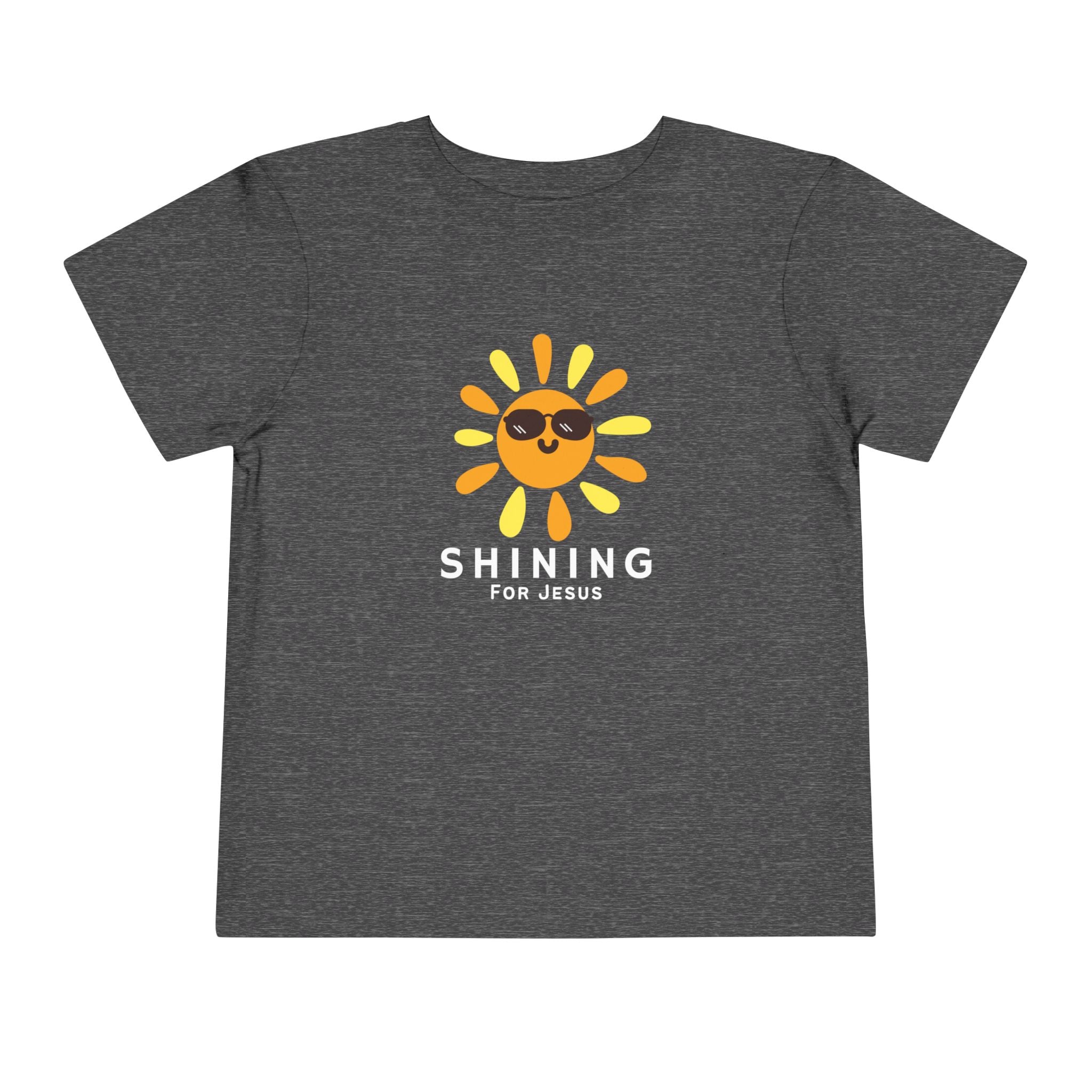 Toddler Tee — Shining for Jesus Shirt