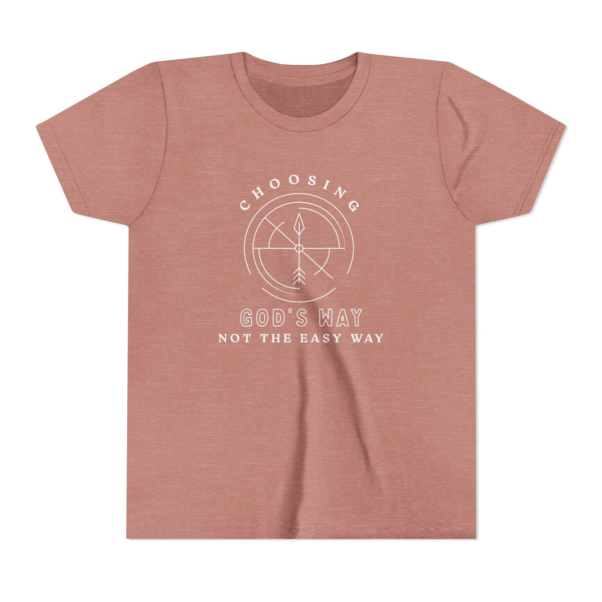 Youth Tee — Choosing God's Way, Not the Easy Way Shirt