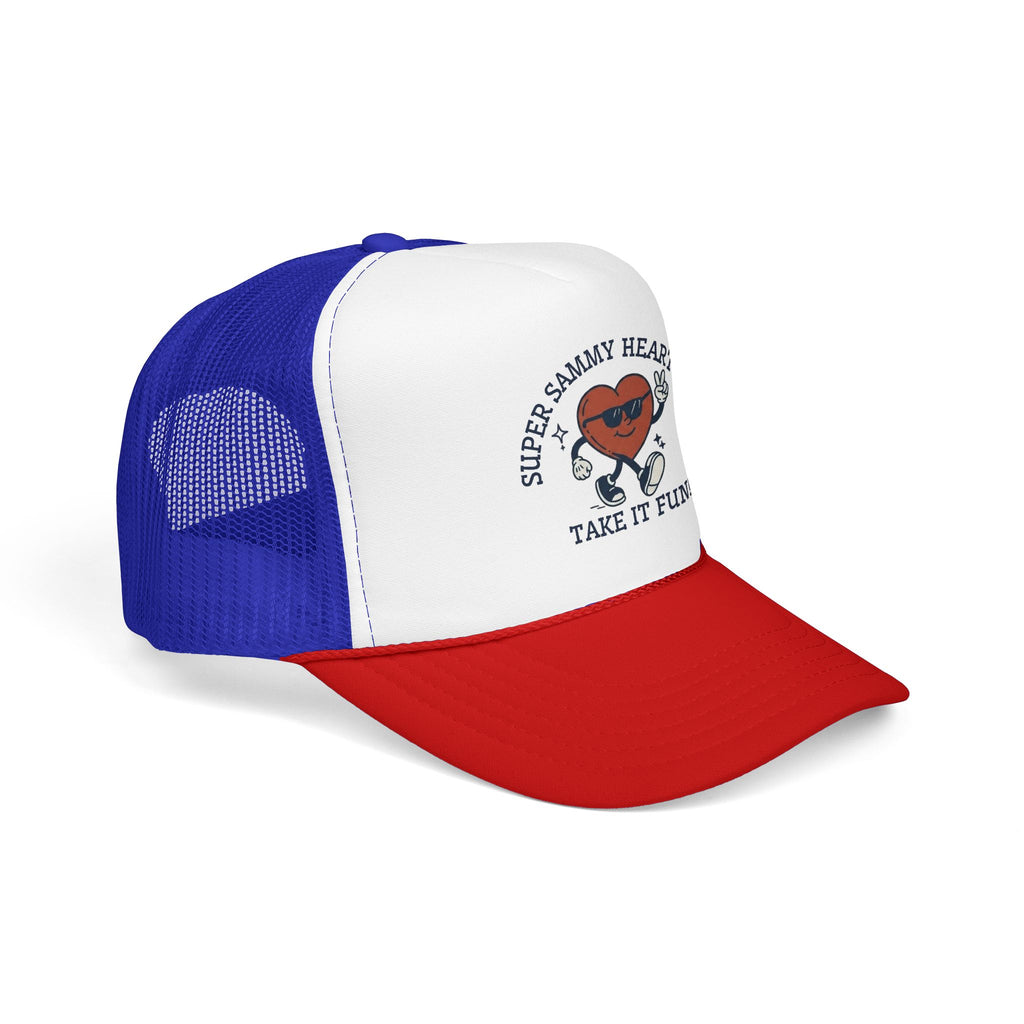 Super Sammy Heart Club - Take It Fun Trucker Hat