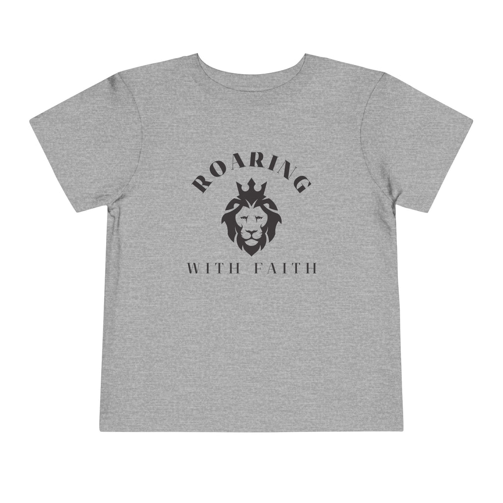 Toddler Tee — Roaring With Faith Shirt