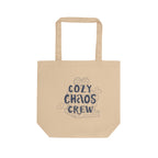 Cozy Chaos Crew Cotton Canvas Tote Bag