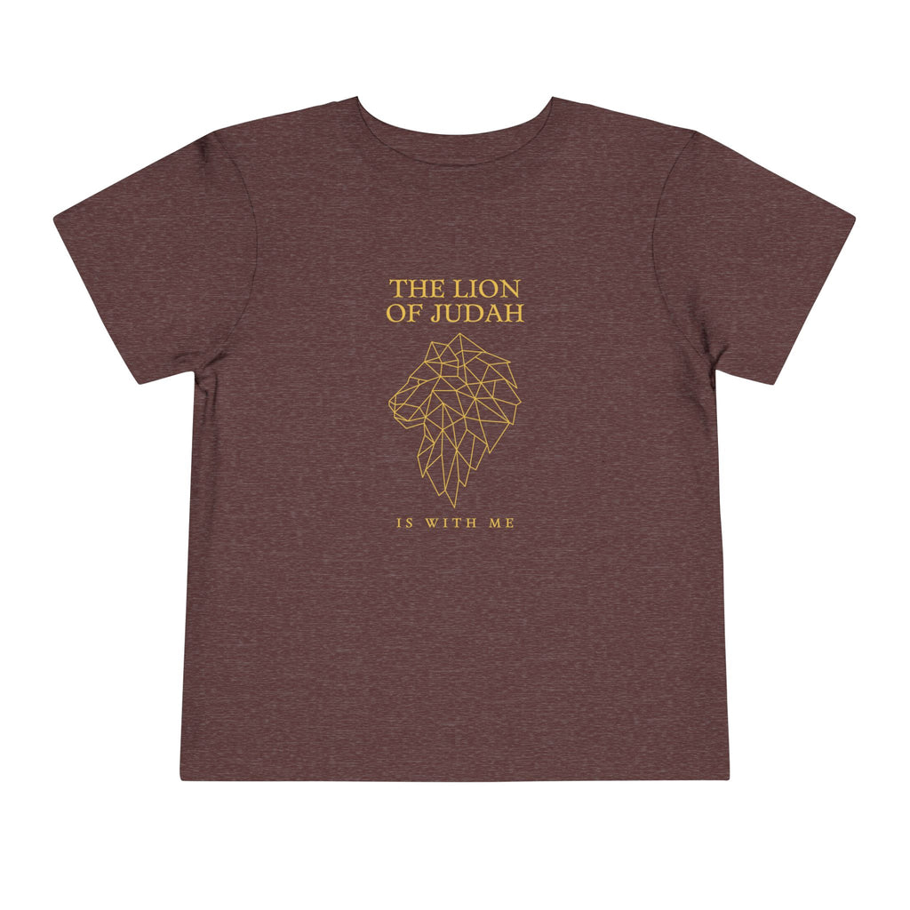 Toddler Tee — The Lion of Judah is With Me Shirt