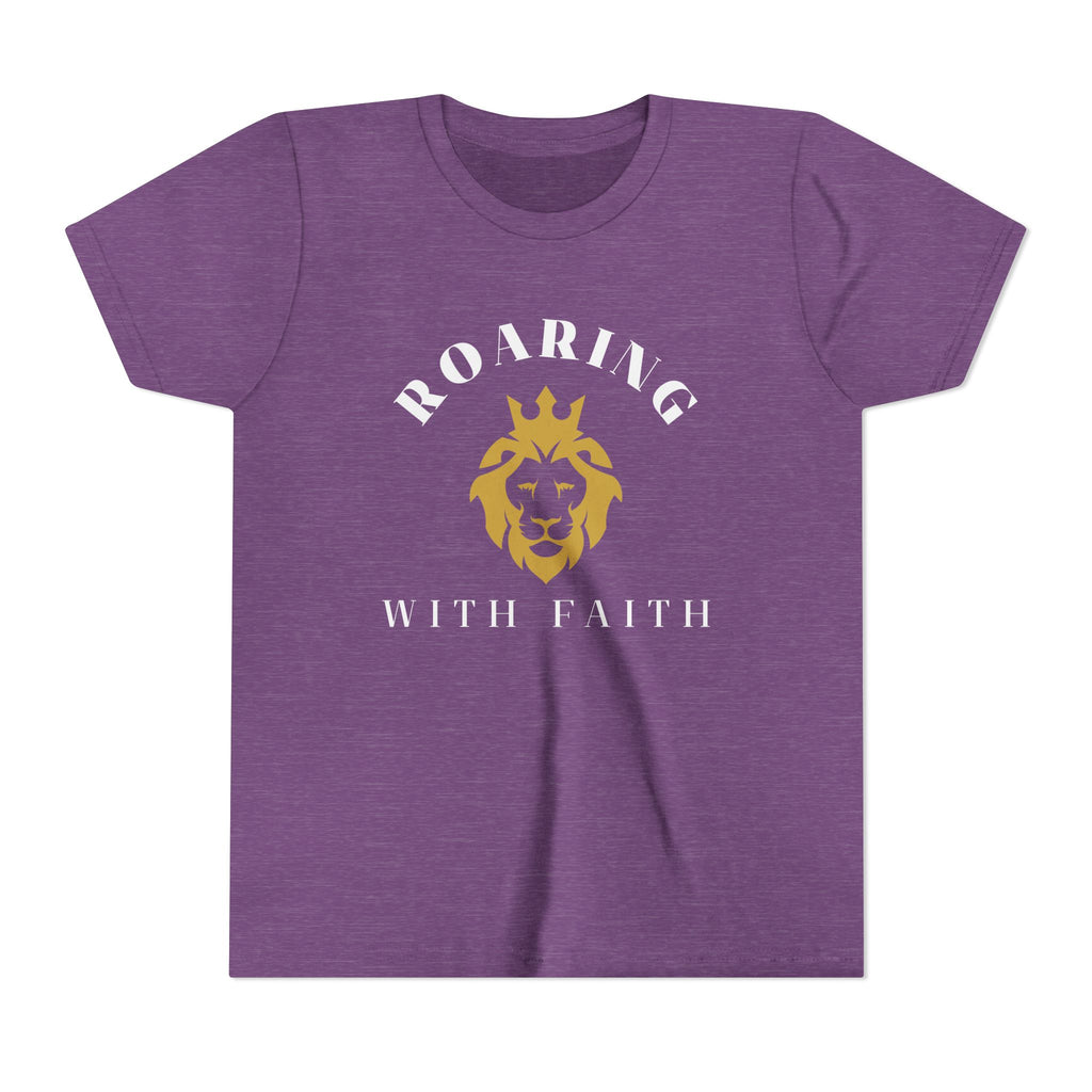 Youth Tee — Roaring With Faith Shirt