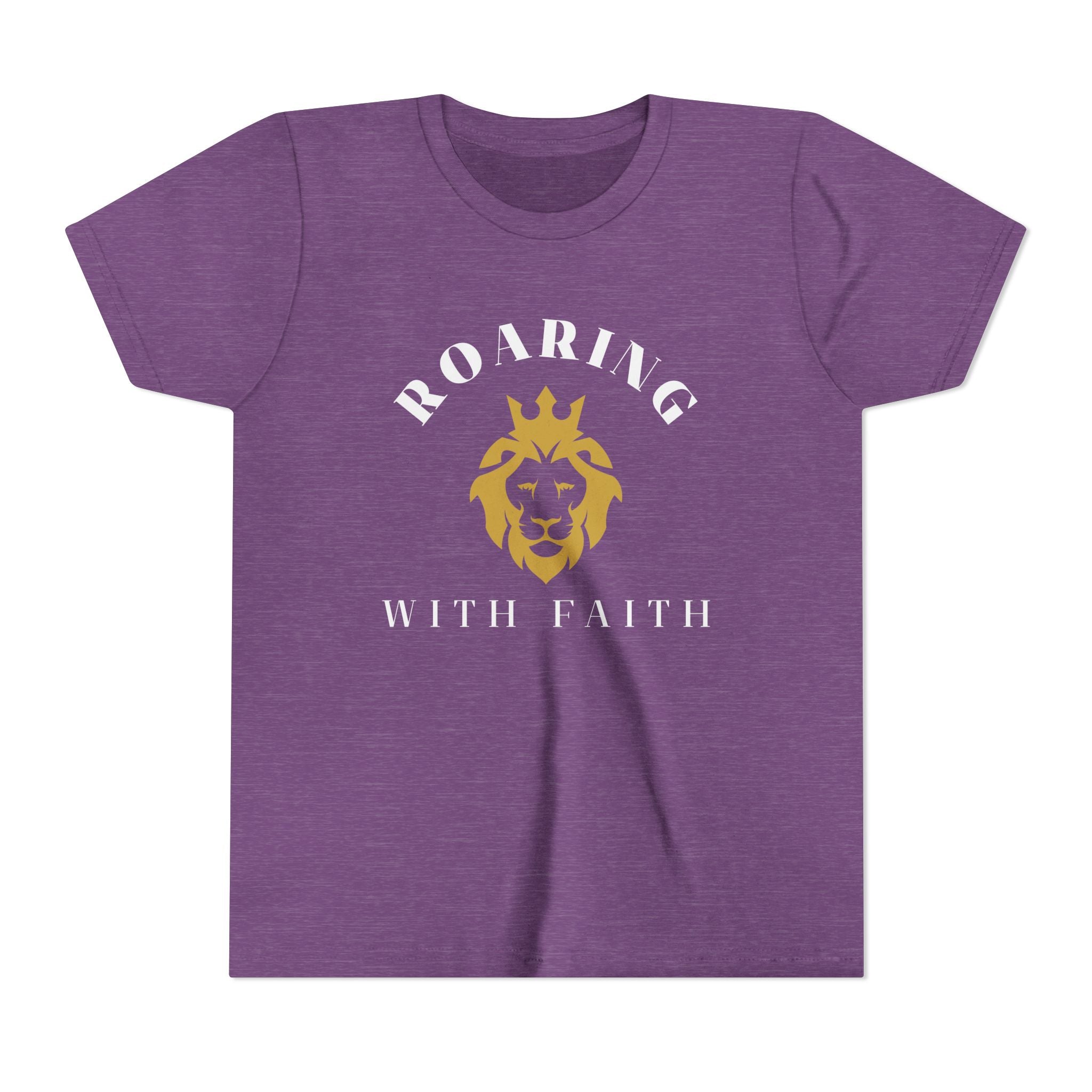Youth Tee — Roaring With Faith Shirt