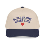 Super Sammy Heart Club Embroidered Baseball Cap