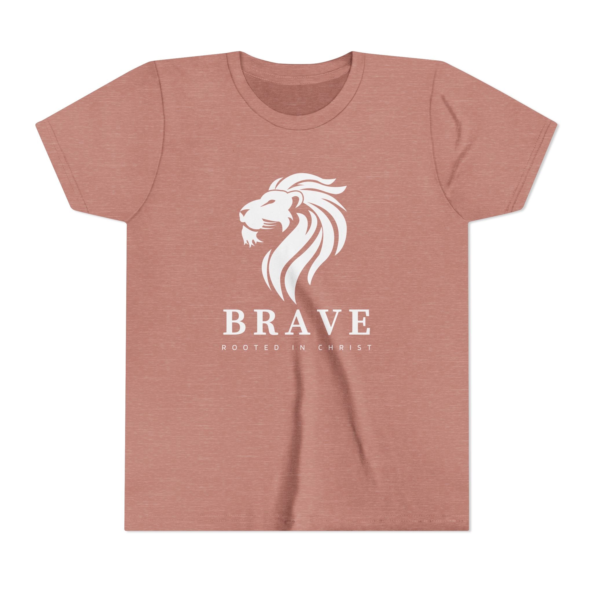 Youth Tee — Brave, Rooted In Christ Shirt