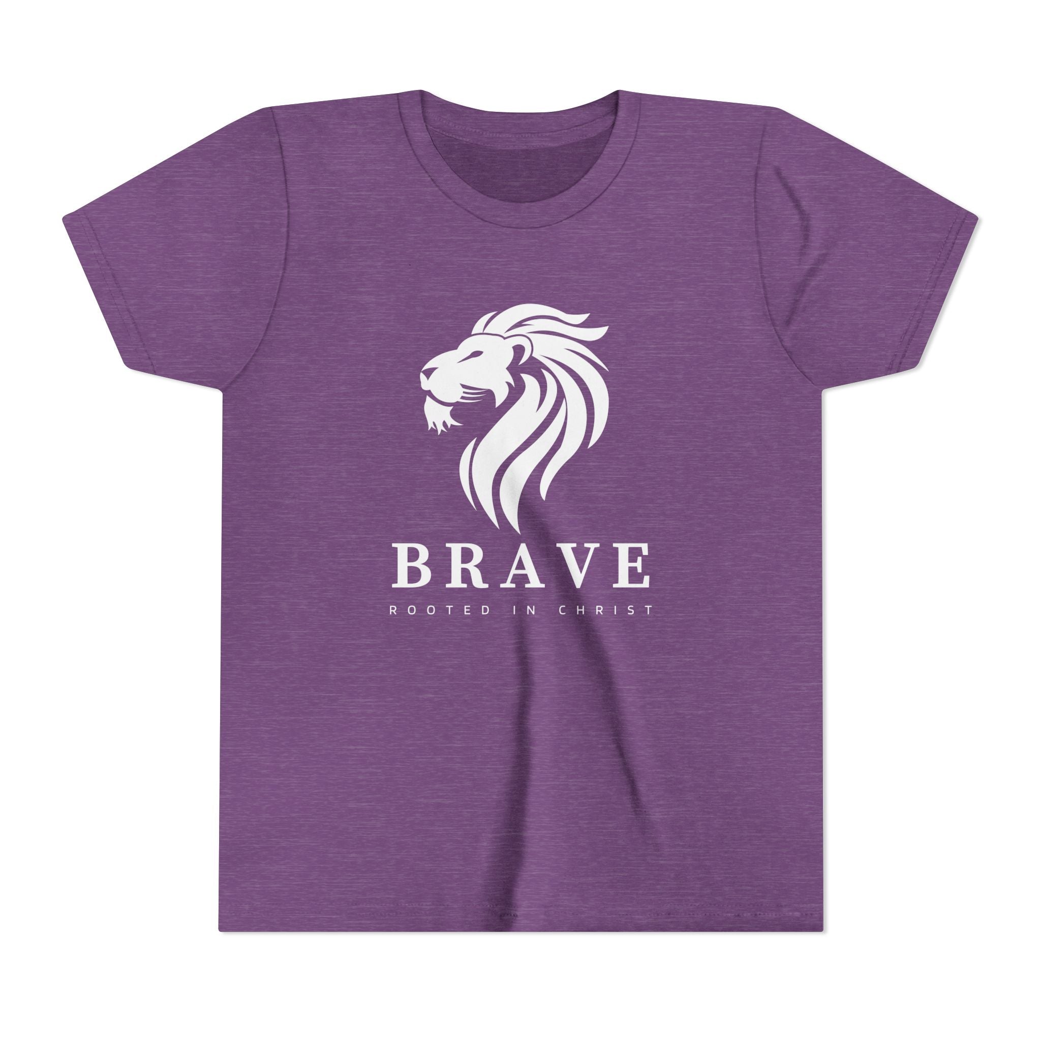Youth Tee — Brave, Rooted In Christ Shirt