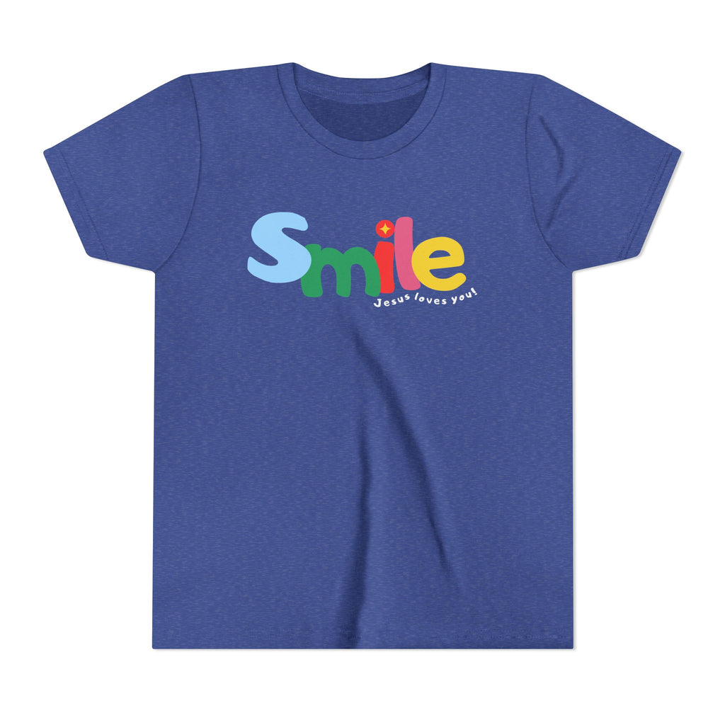 Youth Tee — Smile Jesus Loves You Shirt