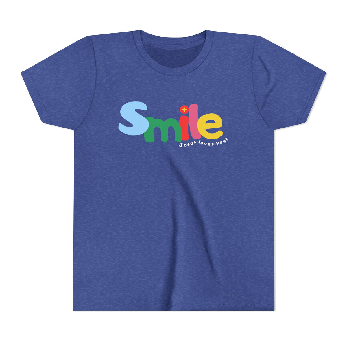 Youth Tee — Smile Jesus Loves You Shirt