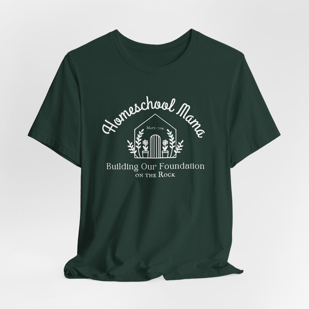 Building Our Foundation on the Rock T-shirt