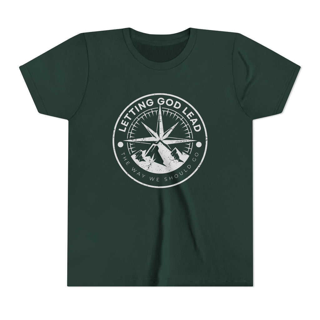 Youth Tee — Letting God Lead the Way Shirt