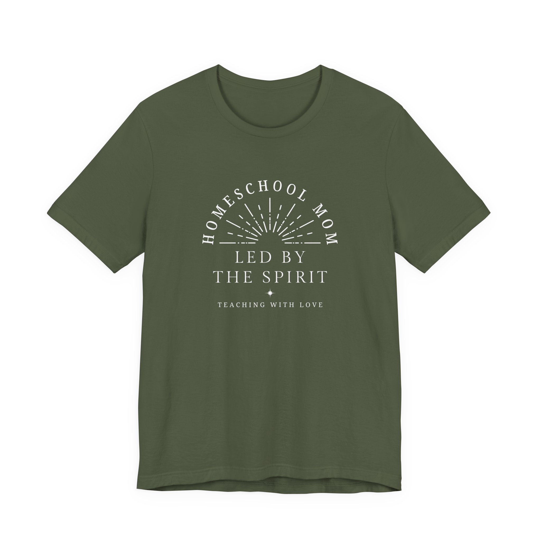 Homeschool Mom: Led by the Spirit T-shirt