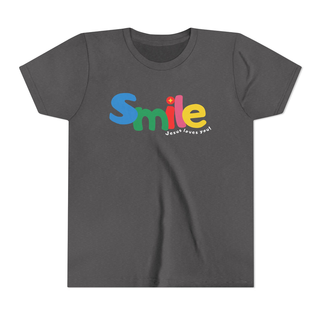 Youth Tee — Smile Jesus Loves You Shirt
