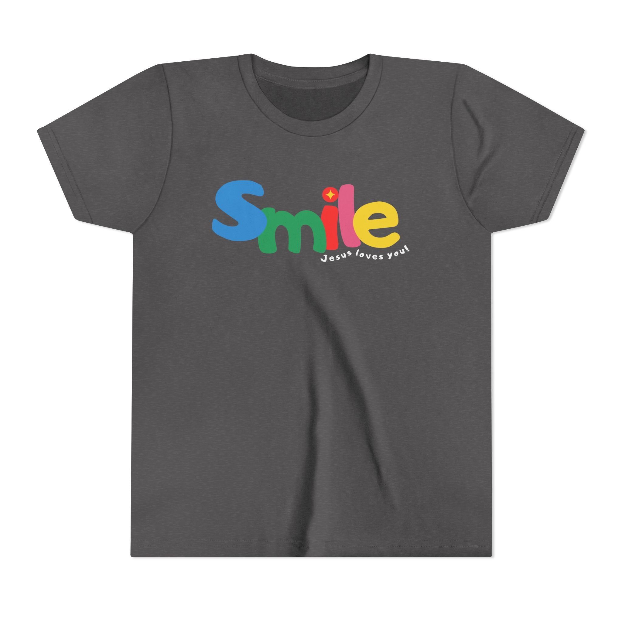 Youth Tee — Smile Jesus Loves You Shirt