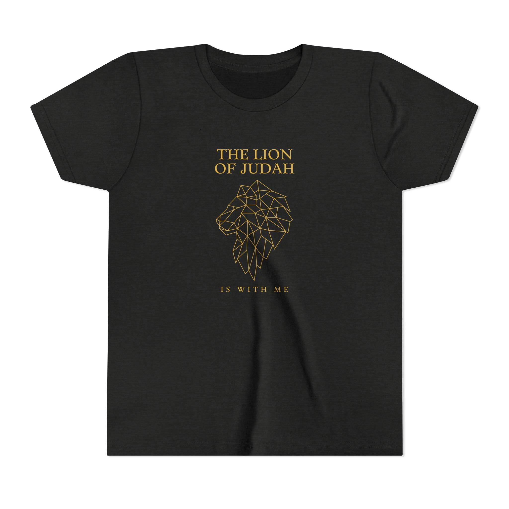 Youth Tee — The Lion of Judah is With Me Shirt