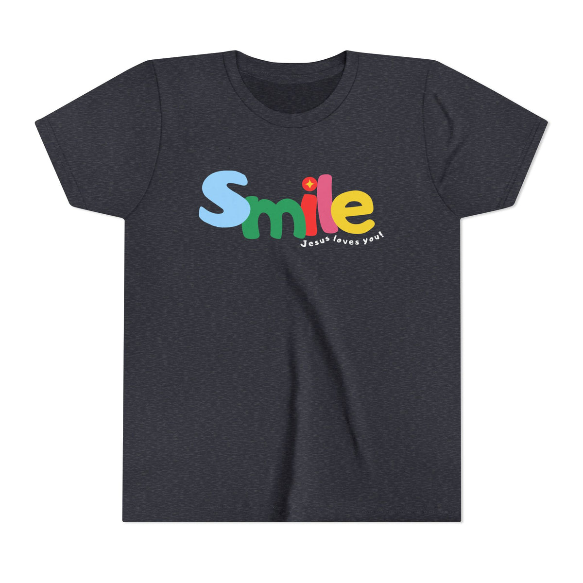 Youth Tee — Smile Jesus Loves You Shirt