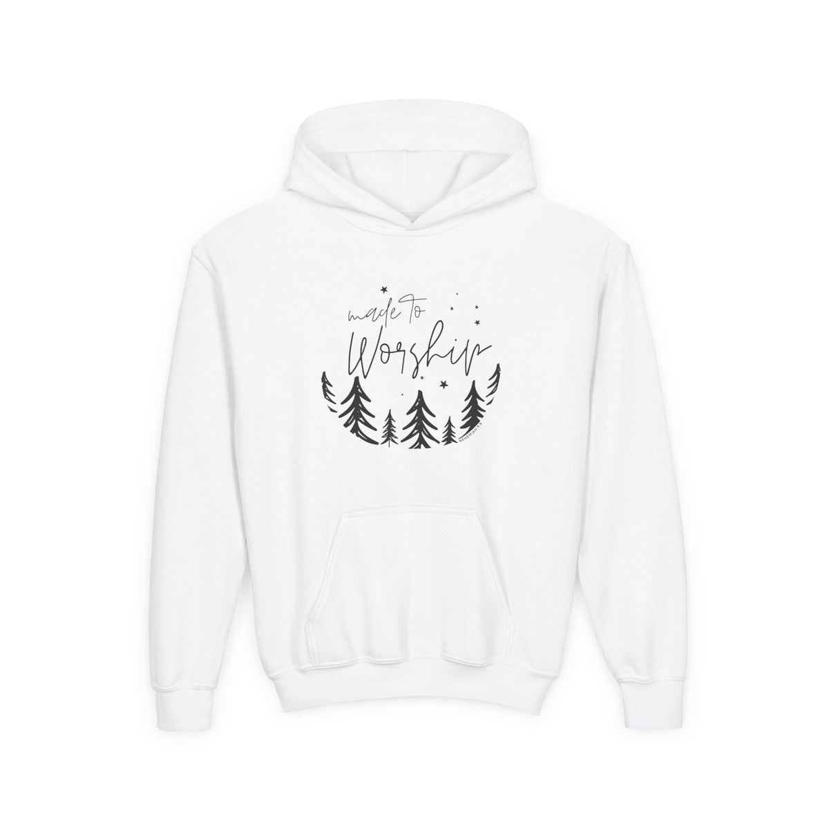 Youth Hoodie - Made to Worship